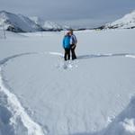 Franco und Mäusi im Schnee