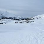 die Alp Flix ein Schneeschuhparadies