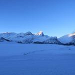 wir freuen uns auf den heutigen Tag. Viel Sonnenschein und Schnee