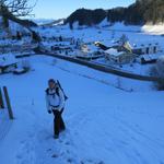 die Sonne hat Fistel im Tösstal noch nicht erreicht