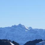 Blick zum Säntis. Dort oben waren wir auch schon