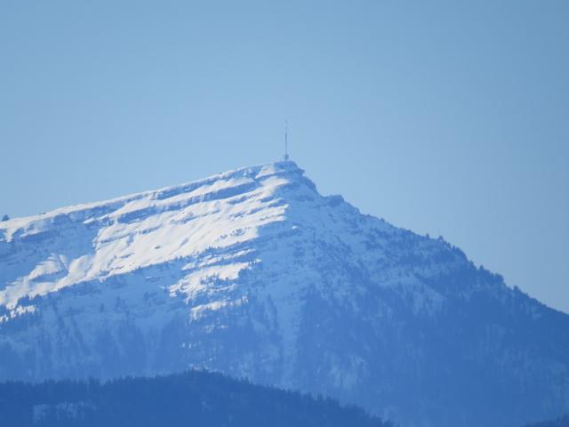 Blick zur Rigi. Dort oben waren wir auch schon