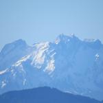 Blick zum Pilatus. Dort oben waren wir auch schon
