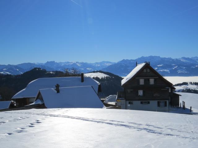 wir haben das Gasthaus Alp-Scheidegg erreicht