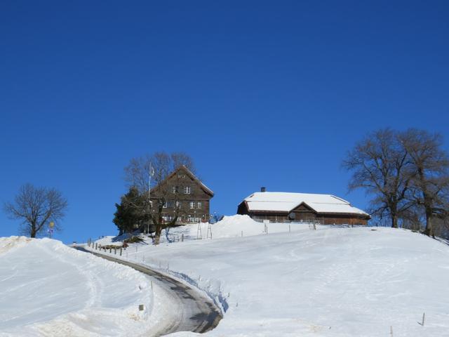 Blick zurück zum Gasthaus Alp-Scheidegg