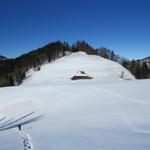 Blick zurück nach Schwämi 1087 m.ü.M.