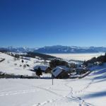 Blick auf Chrinnen