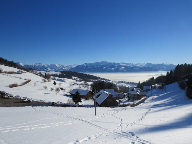 Blick auf Chrinnen