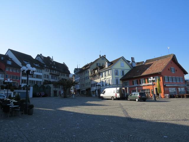 ... erreichen wir die Altstadt von Zug 416 m.ü.M.