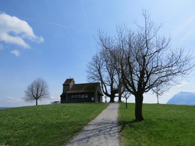 wir haben die Michaelskapelle 795 m.ü.M. erreicht