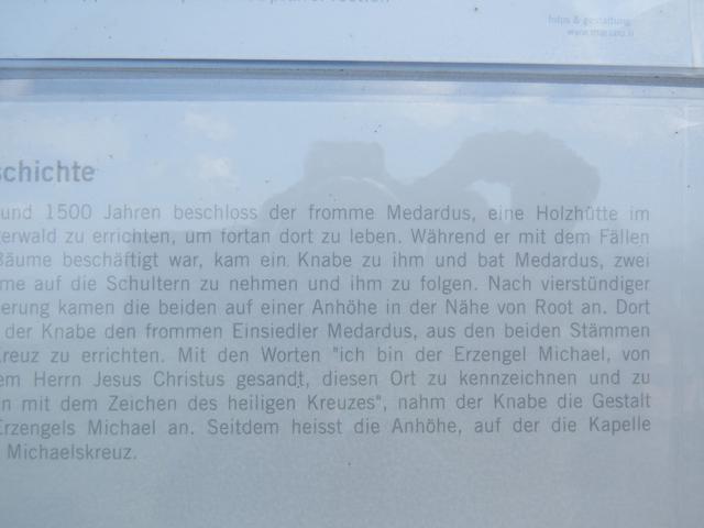 seit über 1500 Jahren steht an diesem Ort eine Kapelle