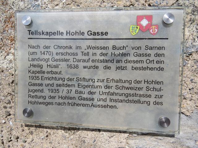 Geschichte der Tellskapelle