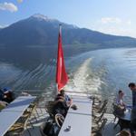 mit einer schönen Schiffsfahrt auf dem Zugersee endet die Wanderung