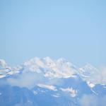 Blick in das Berner Oberland, auf das Gspaltenhorn und die Blüemlisalpkette