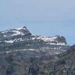 Blick hinauf zum Wildstrubel  und Steghorn. Die Wildstrubelrundtour die wir erwandert haben, war sehr eindrücklich