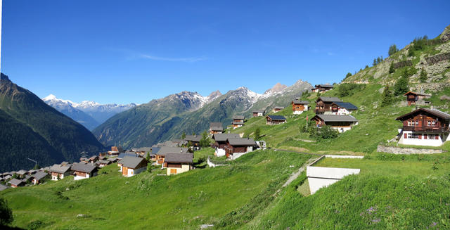 schönes Breitbildfoto der Lauchernalp. Bei Breitbildfotos nach dem anklicken, immer noch auf Vollgrösse klicken