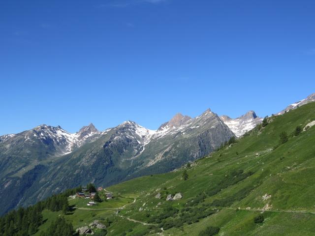 schön zu sehen in der Bildmitte der Restipass