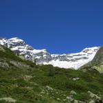 bei Punt 2033 m.ü.M. Blick ins Jegital und zum Jegigletscher