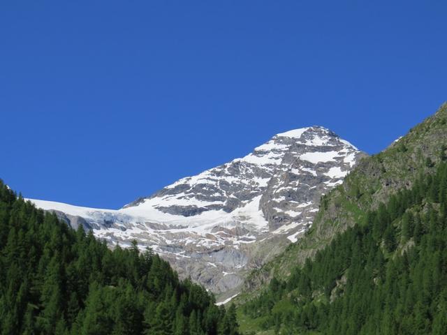 Blick hinauf zum Lauterbrunnen-Breithorn