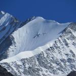 das Bietschhorn herangezoomt