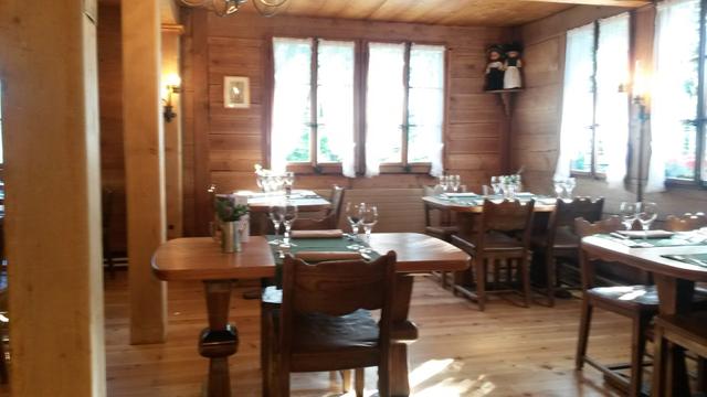 im sehr schönem Restaurant vom Hotel Fafleralp haben wir das Nachtessen eingenommen. Das Essen war hervorragend