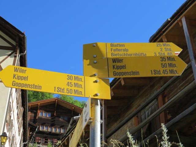 unsere heutige Wanderung führt uns hinauf zur Bietschhornhütte