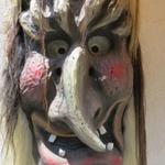 die bekannten Tschäggättä Lötschentaler Masken aus Arvenholz