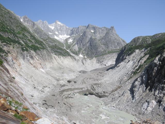 Blick zum Fieschergletscher, oder was von Ihm hier noch übriggeblieben ist