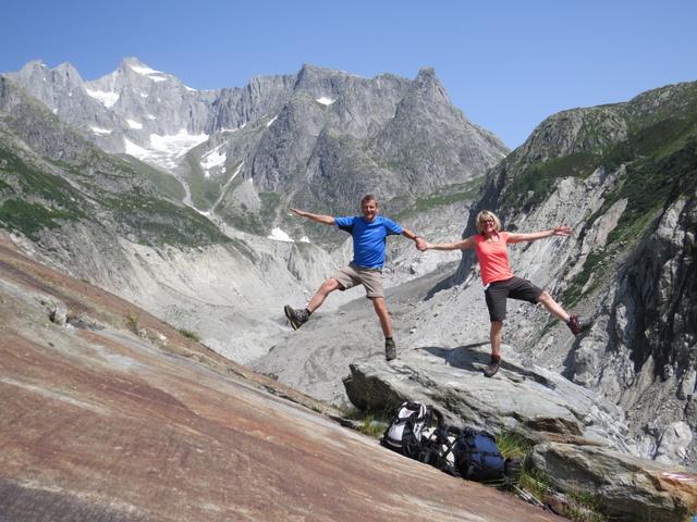 Erinnerungsfoto aufgenommen bei der Burghütte