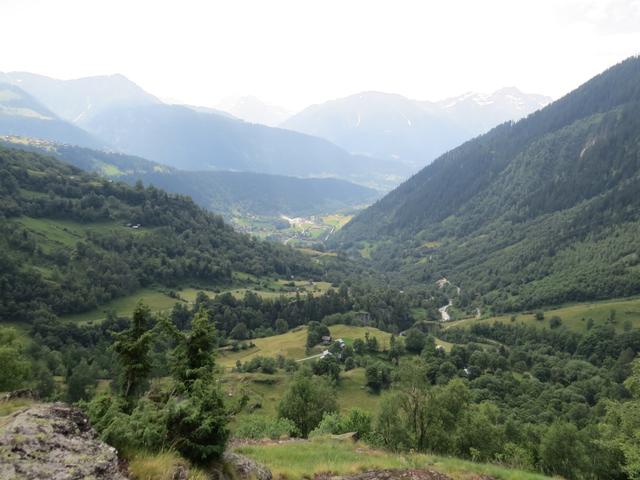 schöner Ausblick ins Fieschertal