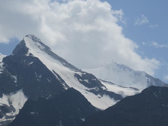 Blick zum Brunegghorn und Bishorn