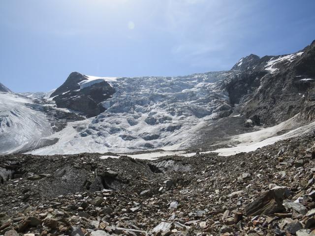 der Eisstrom rückt immer näher