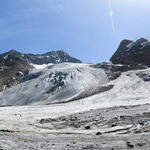 traumhaft schönes Breitbildfoto vom Riedgletscher