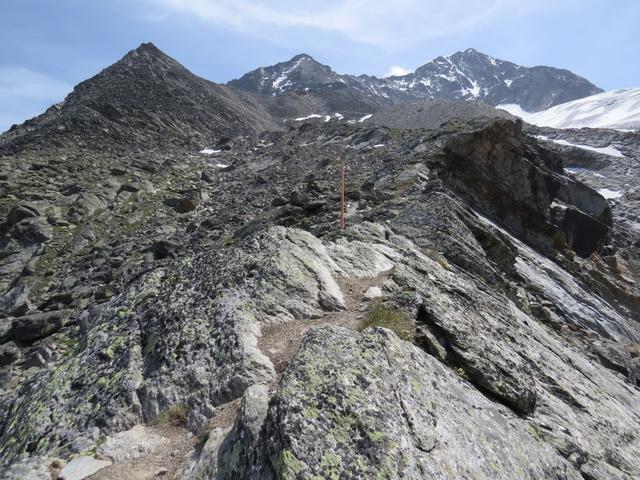 wir haben Punkt 2973 m.ü.M. erreicht, und zeitgleich den höchsten Punkt der heutigen Wanderung