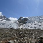 Blick zurück auf eine Welt von Eis und Stein