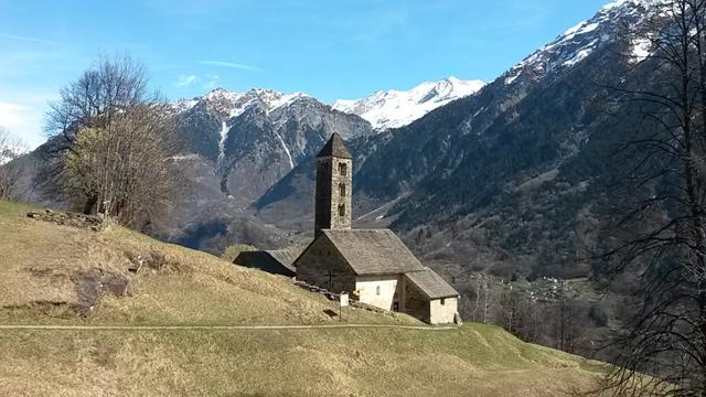 wir besuchen die Chiesa San Carlo di Negrentino