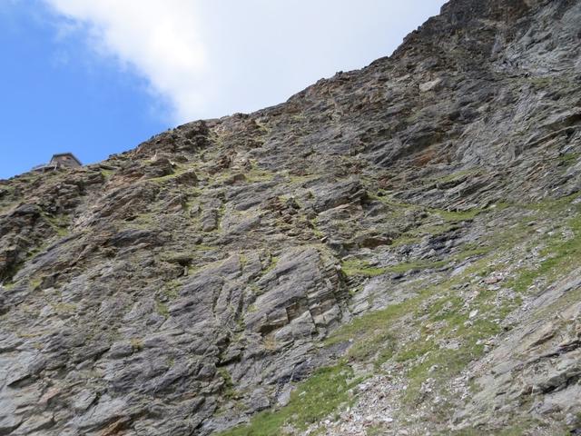 ein steiler Berghang muss noch durchquert werden