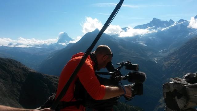 Gerry beim Filmen