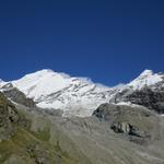 links das Täschorn, rechts das Kinhorn