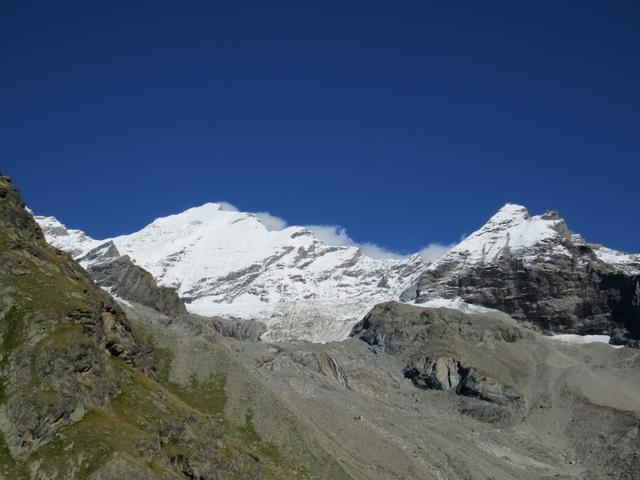 links das Täschorn, rechts das Kinhorn