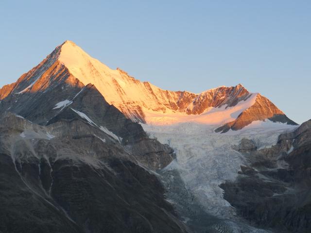 das Weisshorn einfach gewaltig schön