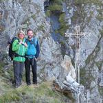 Manuela und Nik sind startbereit und warten nur noch auch mich