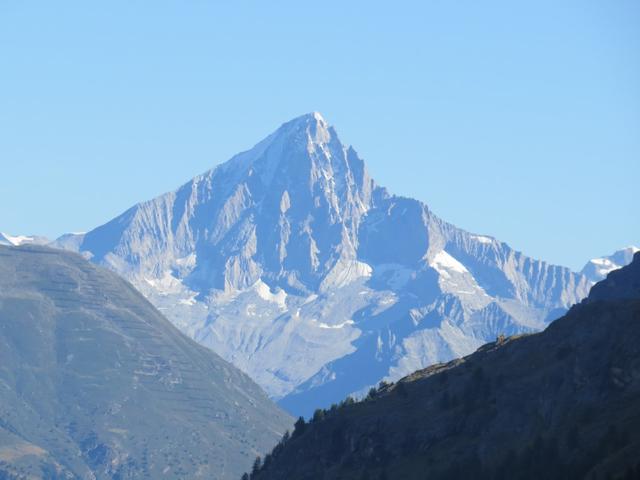 das Bietschhorn zeigt sich nun auch