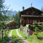 bei der schönen Alpsiedlung Eggenstadel 1913 m.ü.M.