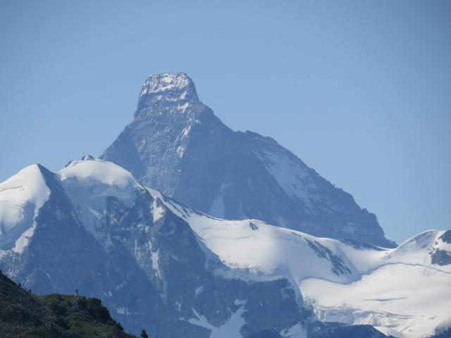 das Matterhorn herangezoomt