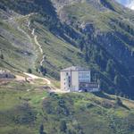 Blick zum Hotel Weisshorn