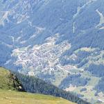 Blick nach Grimentz