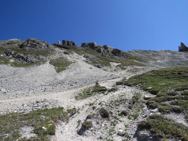 was für ein traumhaftes Bergwetter, genau richtig für so eine Bergtour