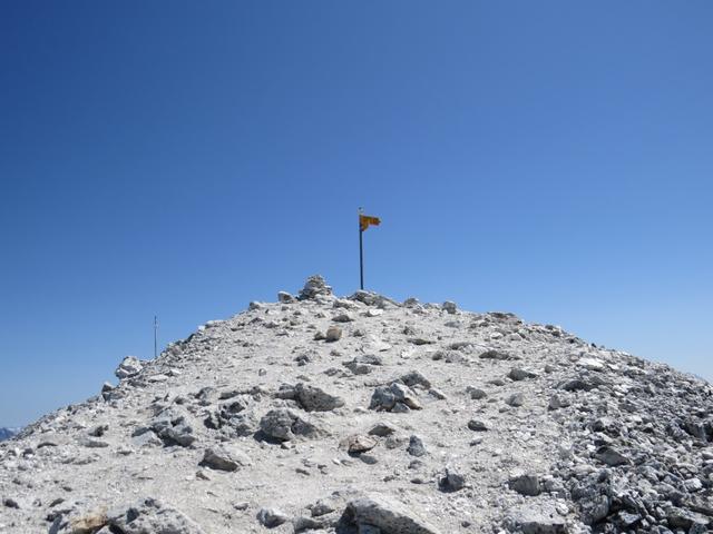 noch ein paar Schritte und wir erreichen den Gipfel der Bella Tola