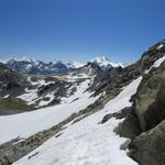 alles am Osthang unterhalb Punkt 2894 m.ü.M. geht es Richtung Pas du Boeuf